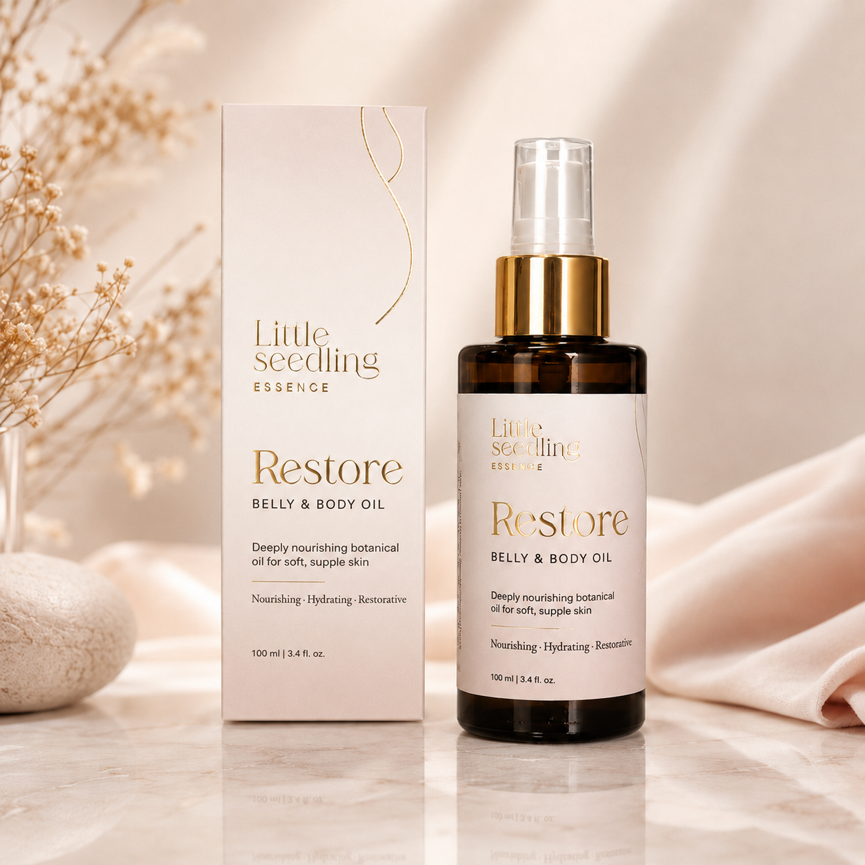 RESTORE — Belly & Body Oil