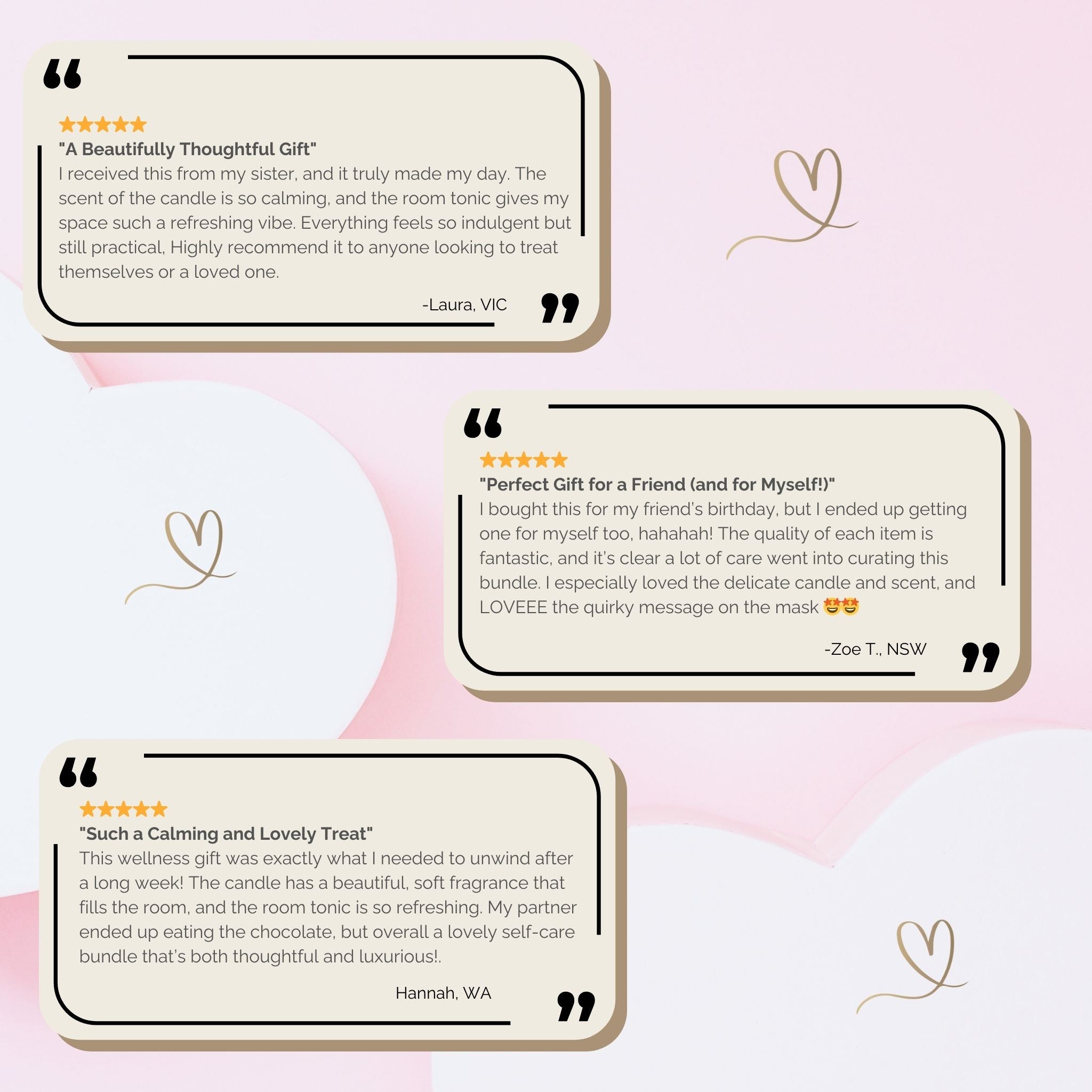 'Calm and Pamper' Wellness Gift