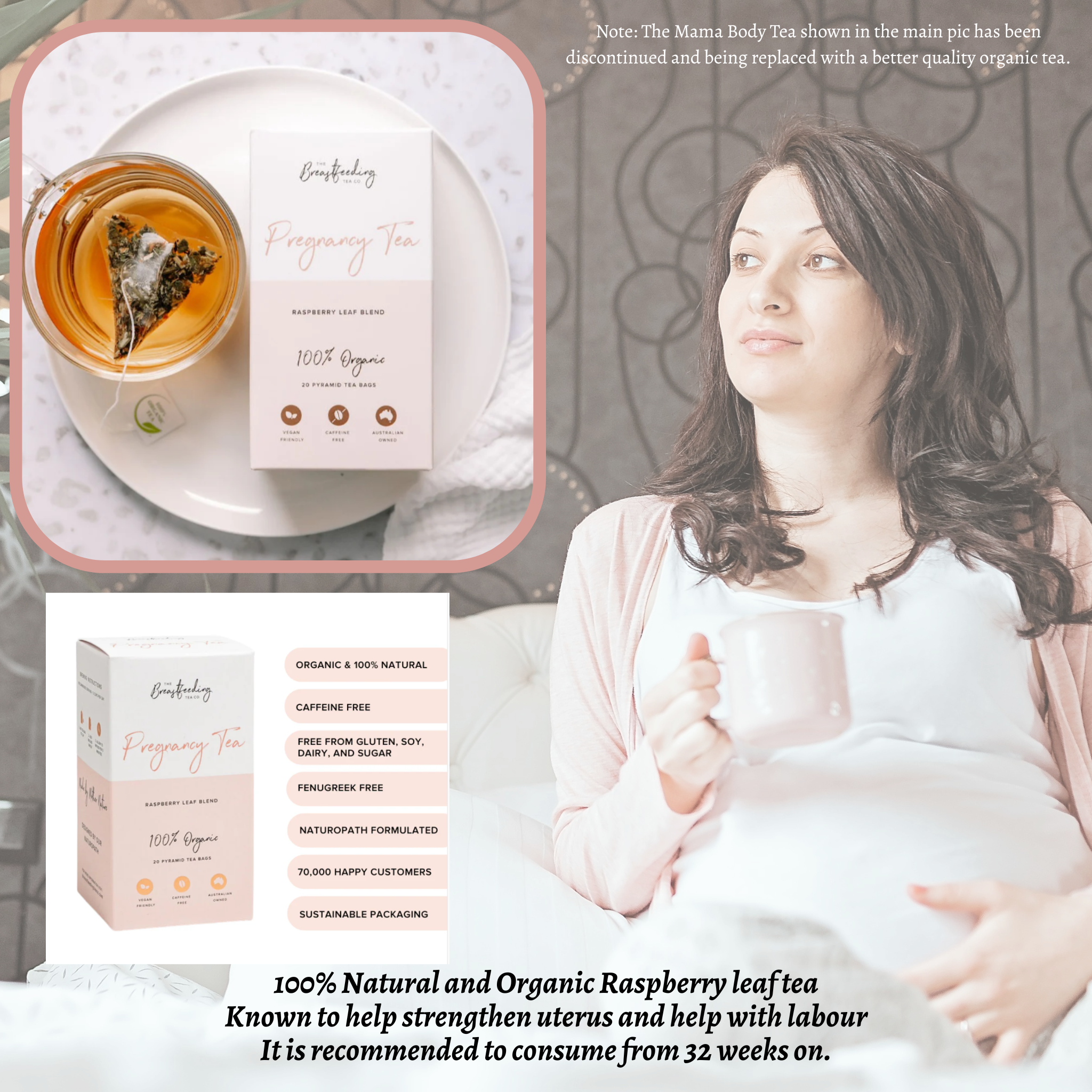 Organic Raspberry leaf tea