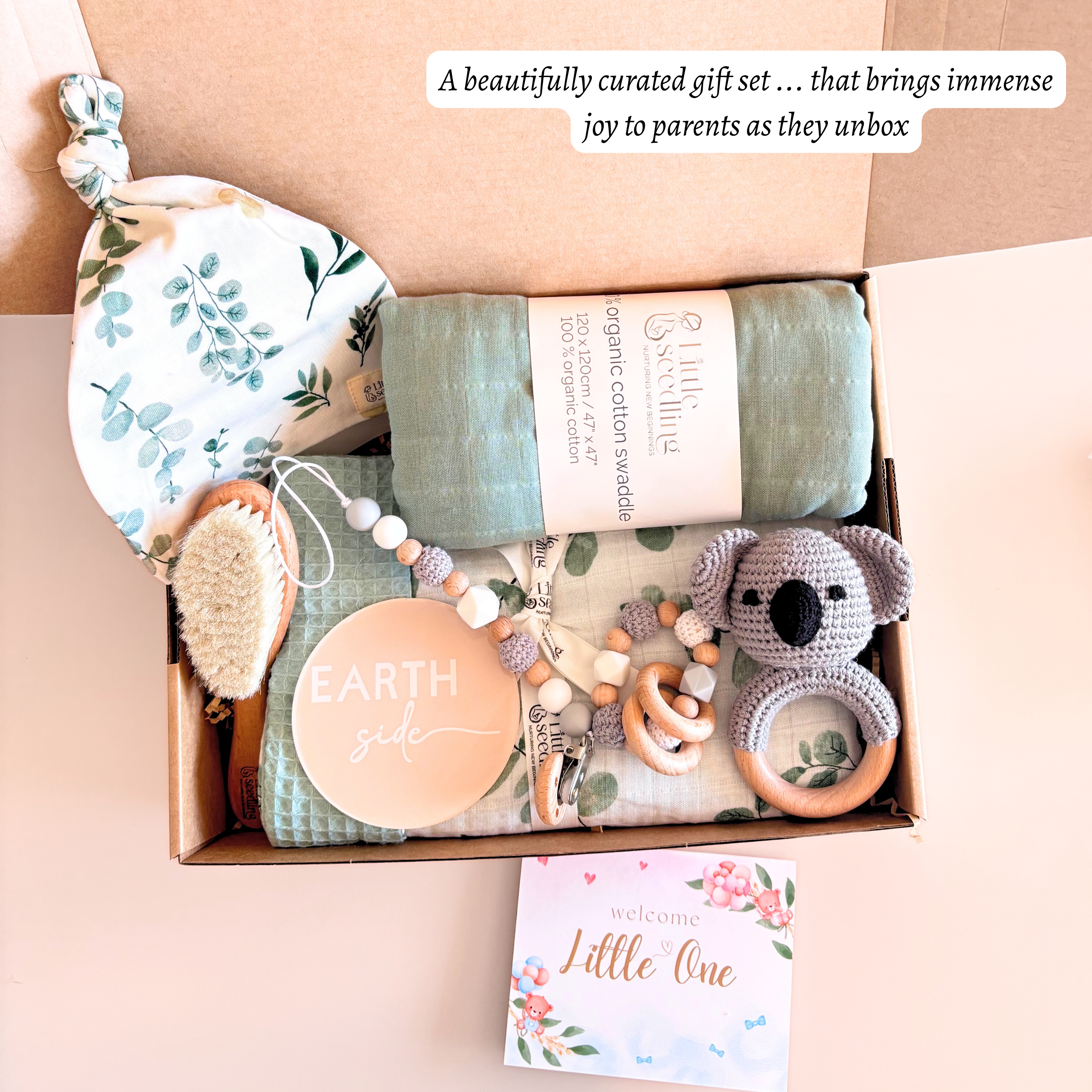 Signature Newborn Baby Gift Hamper, Gender Neutral