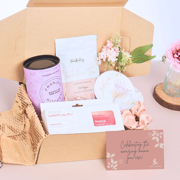 Gladness! Deluxe Postpartum Care Kit  Postpartum Essentials for New  Mothers 