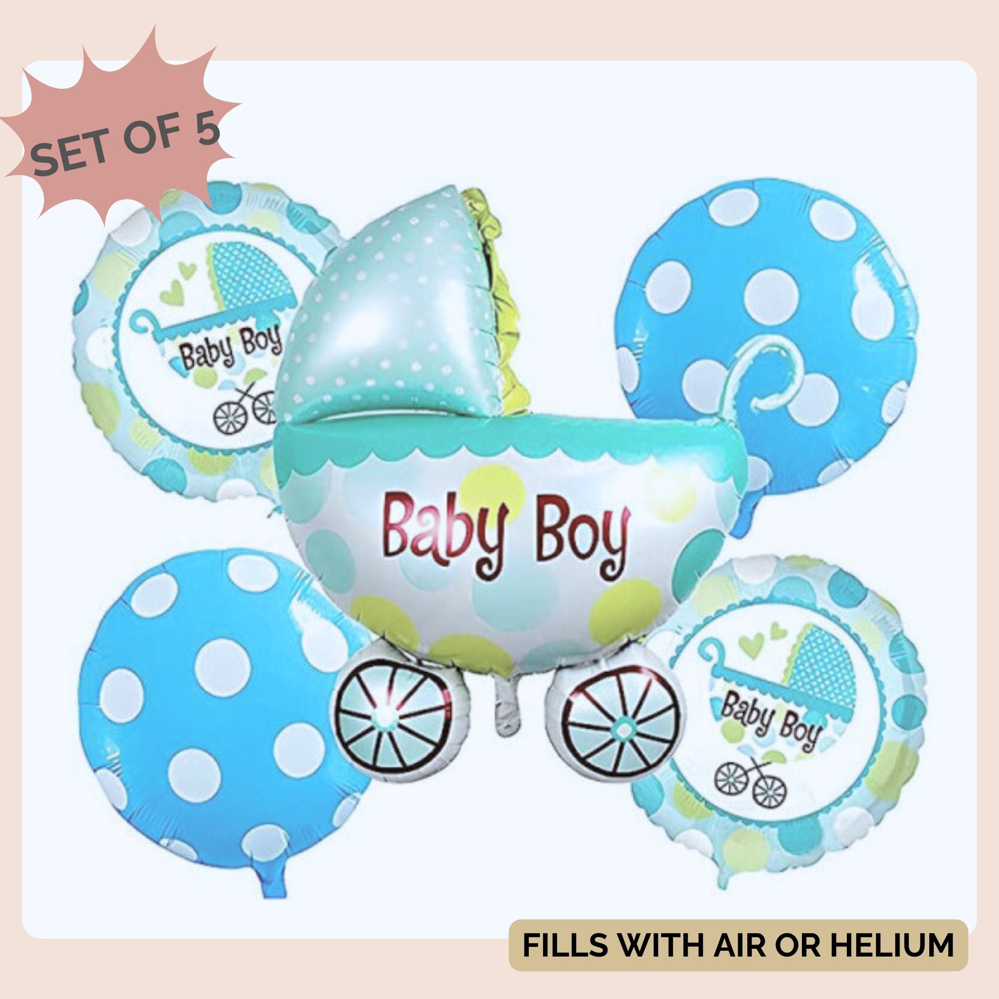 Baby Balloon, Set of 5