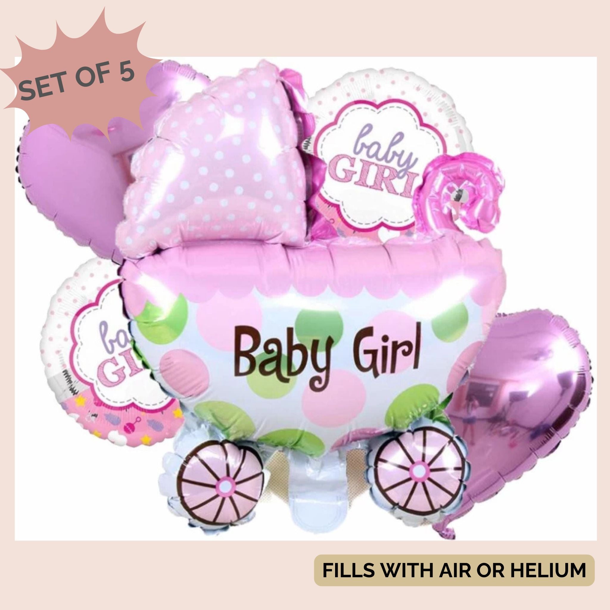 Baby Balloon, Set of 5