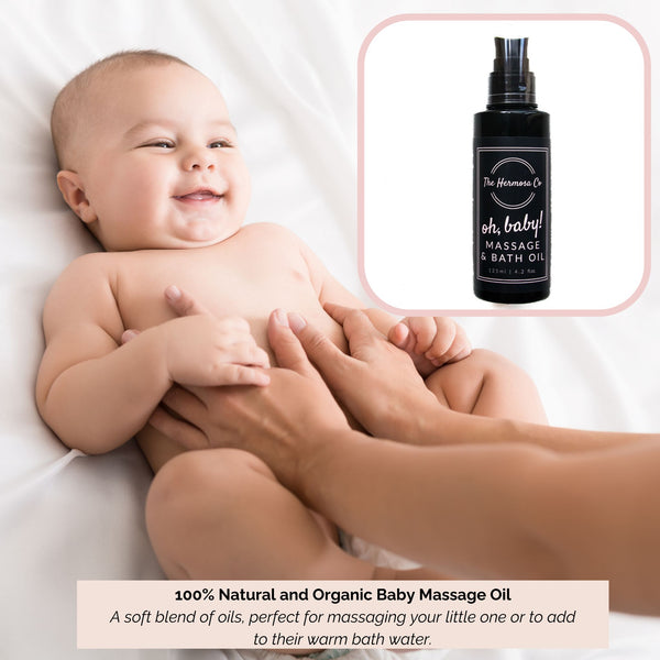 organic baby massage oil