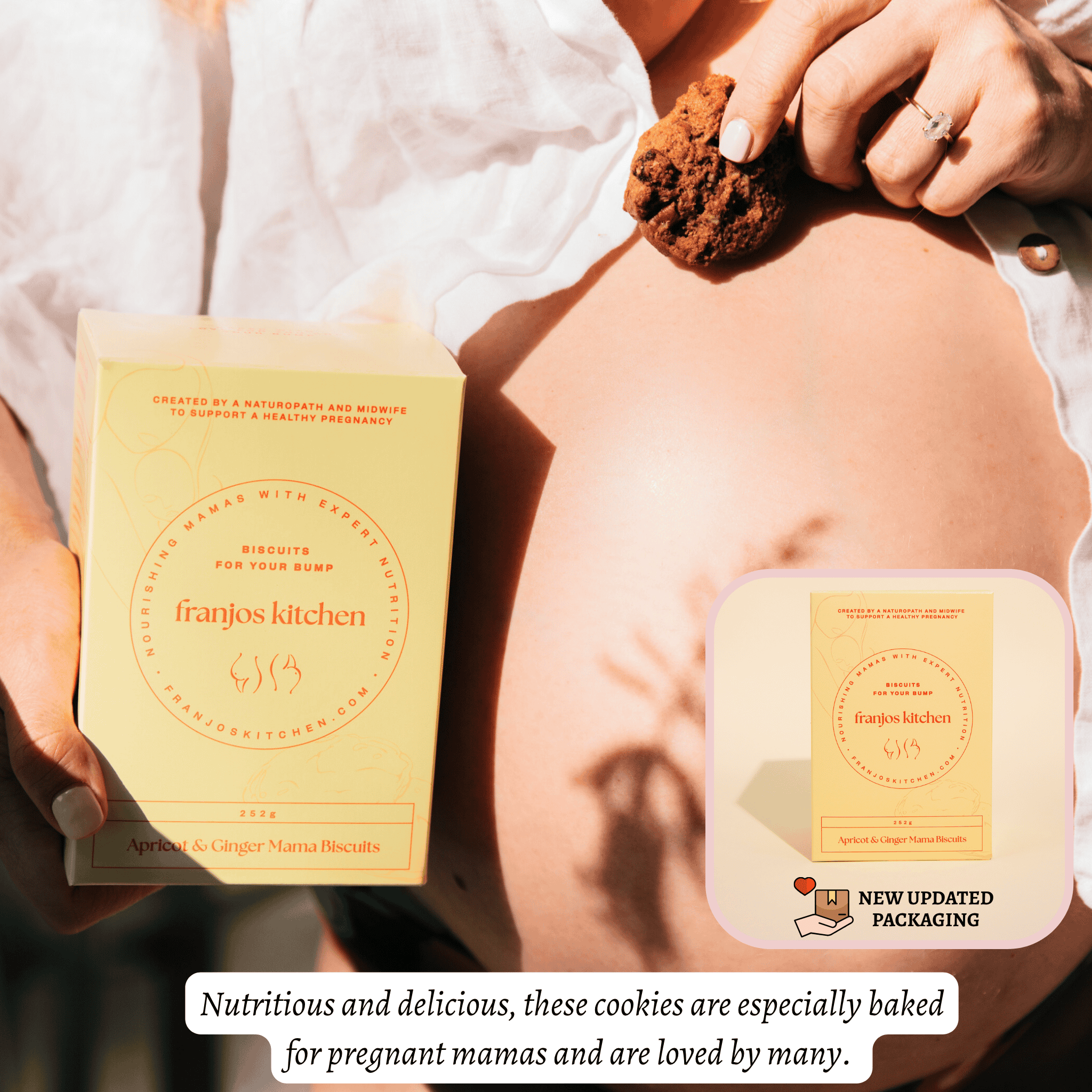 Second Trimester Care Package, Organic essentials.