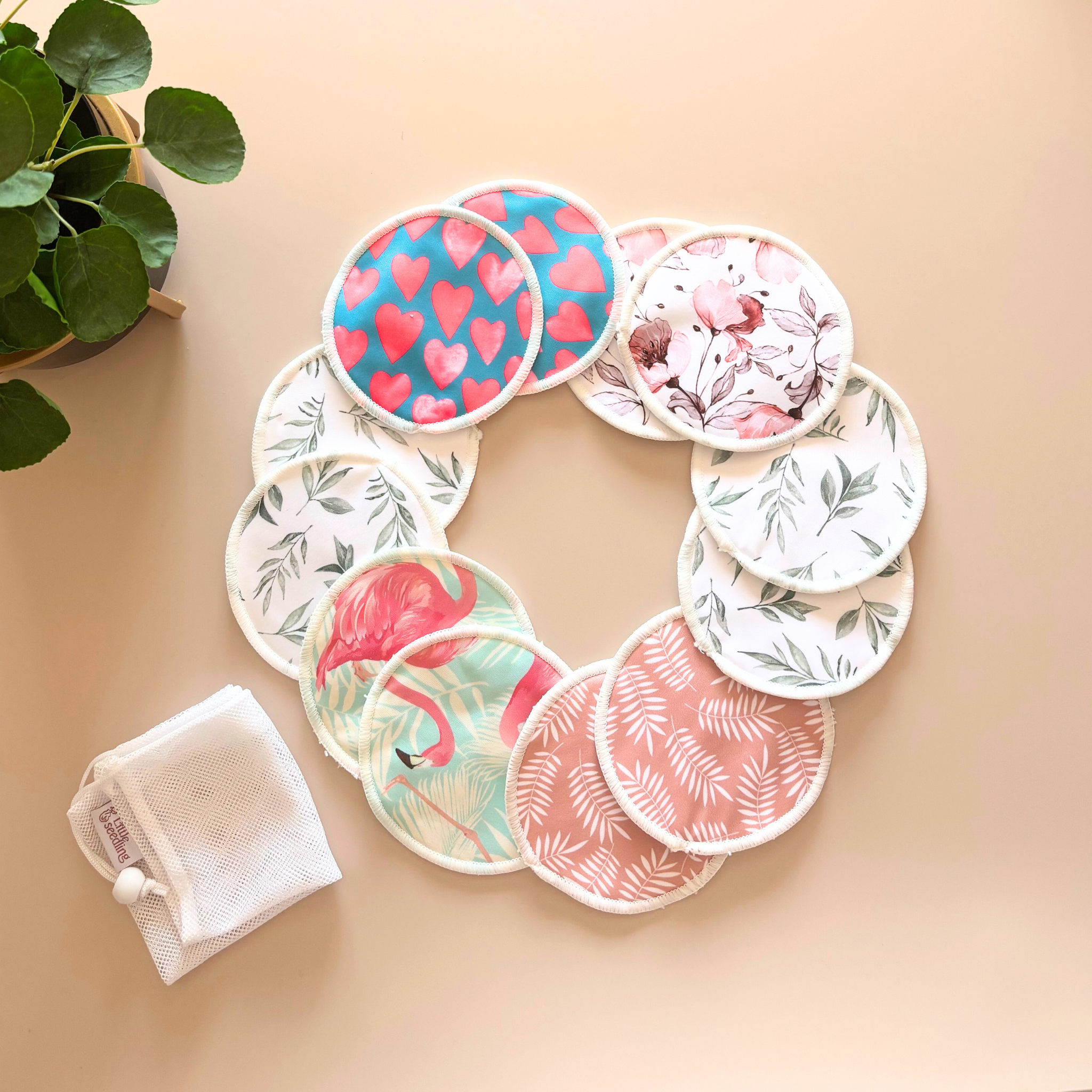 Re-usable breast pads