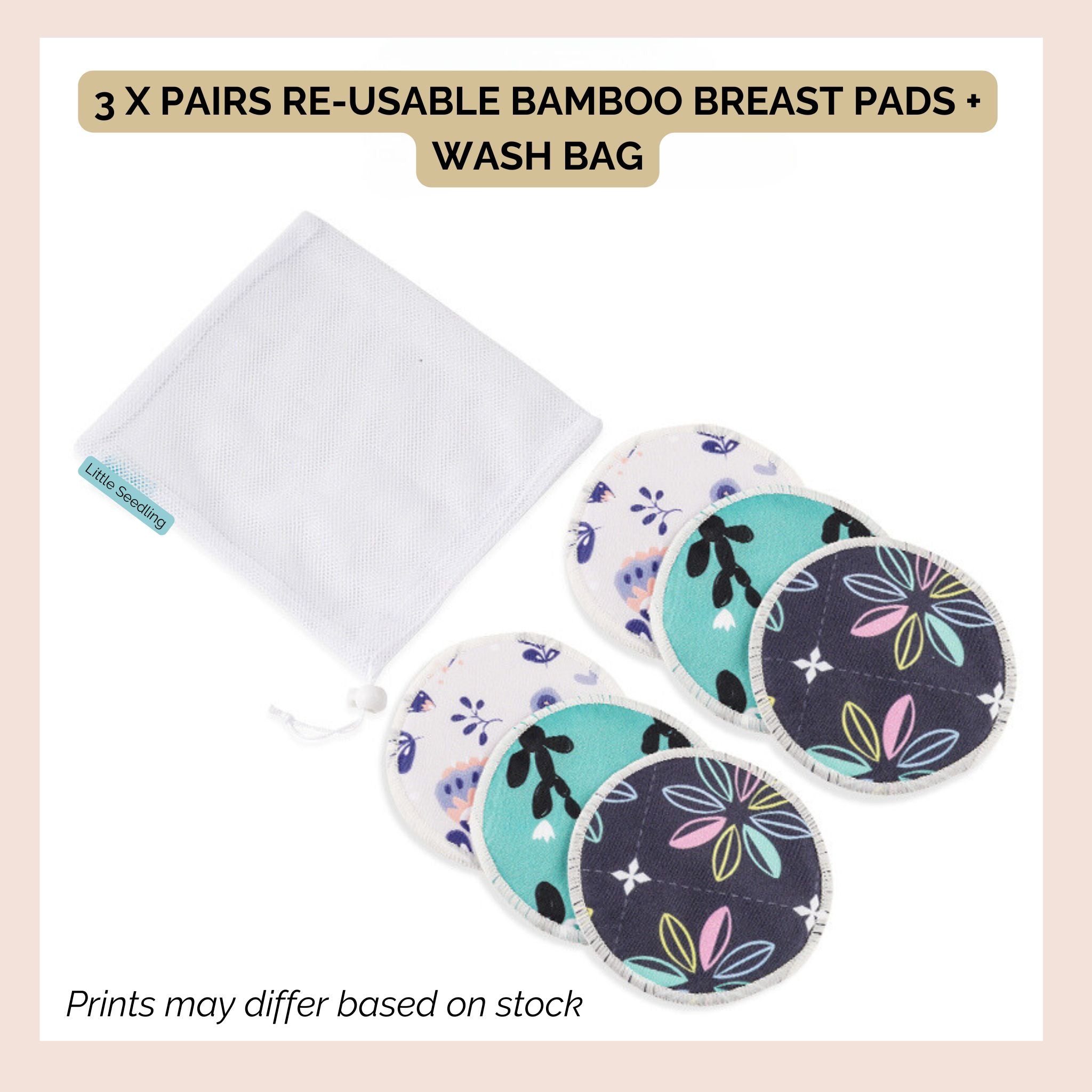 Reusable Bamboo Breast Pads