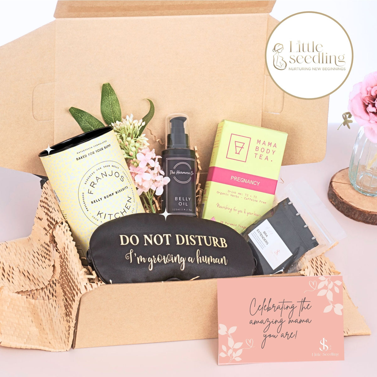 Pregnancy care packages and gifts for new mums
