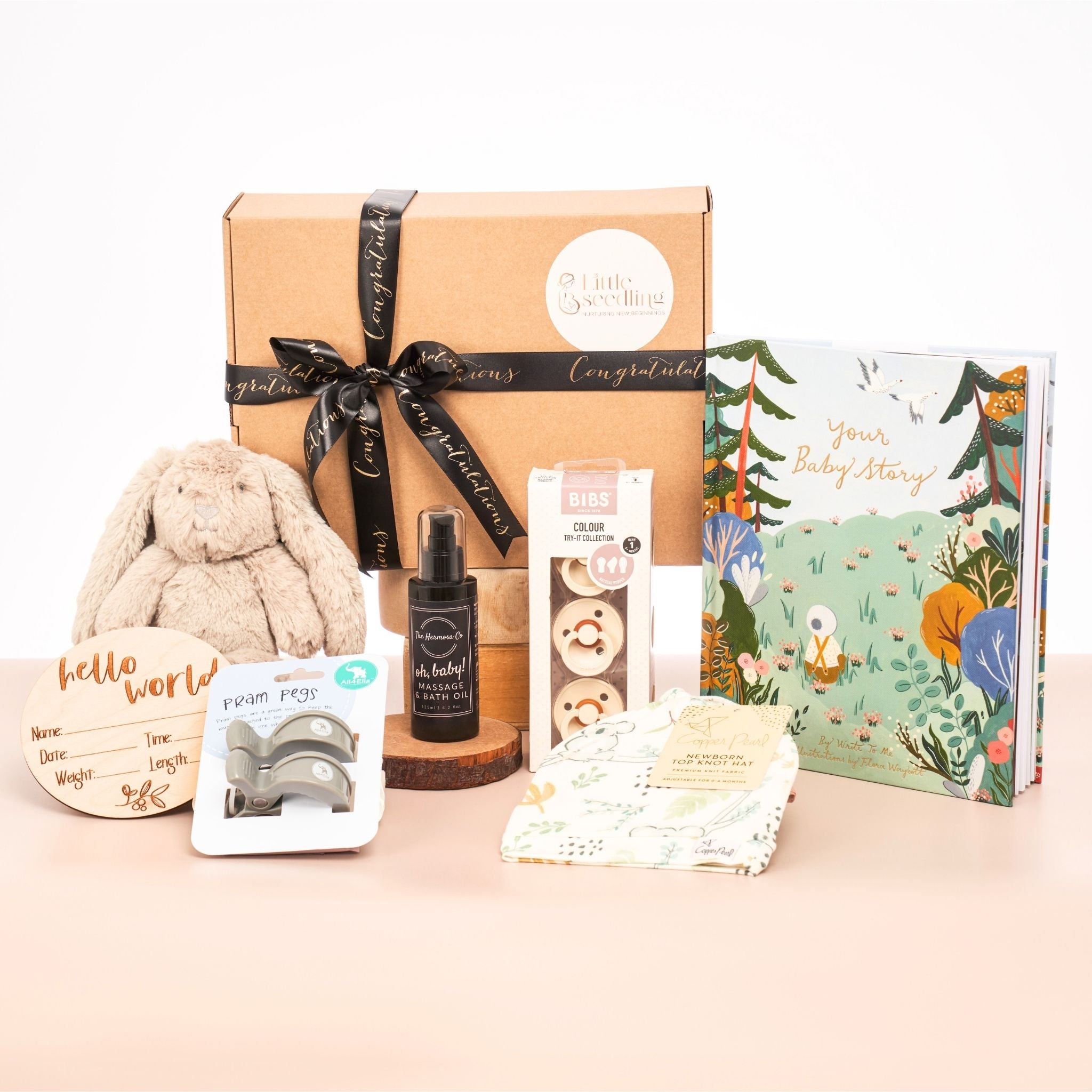 Deluxe Newborn Baby Gift Hamper, Unisex.