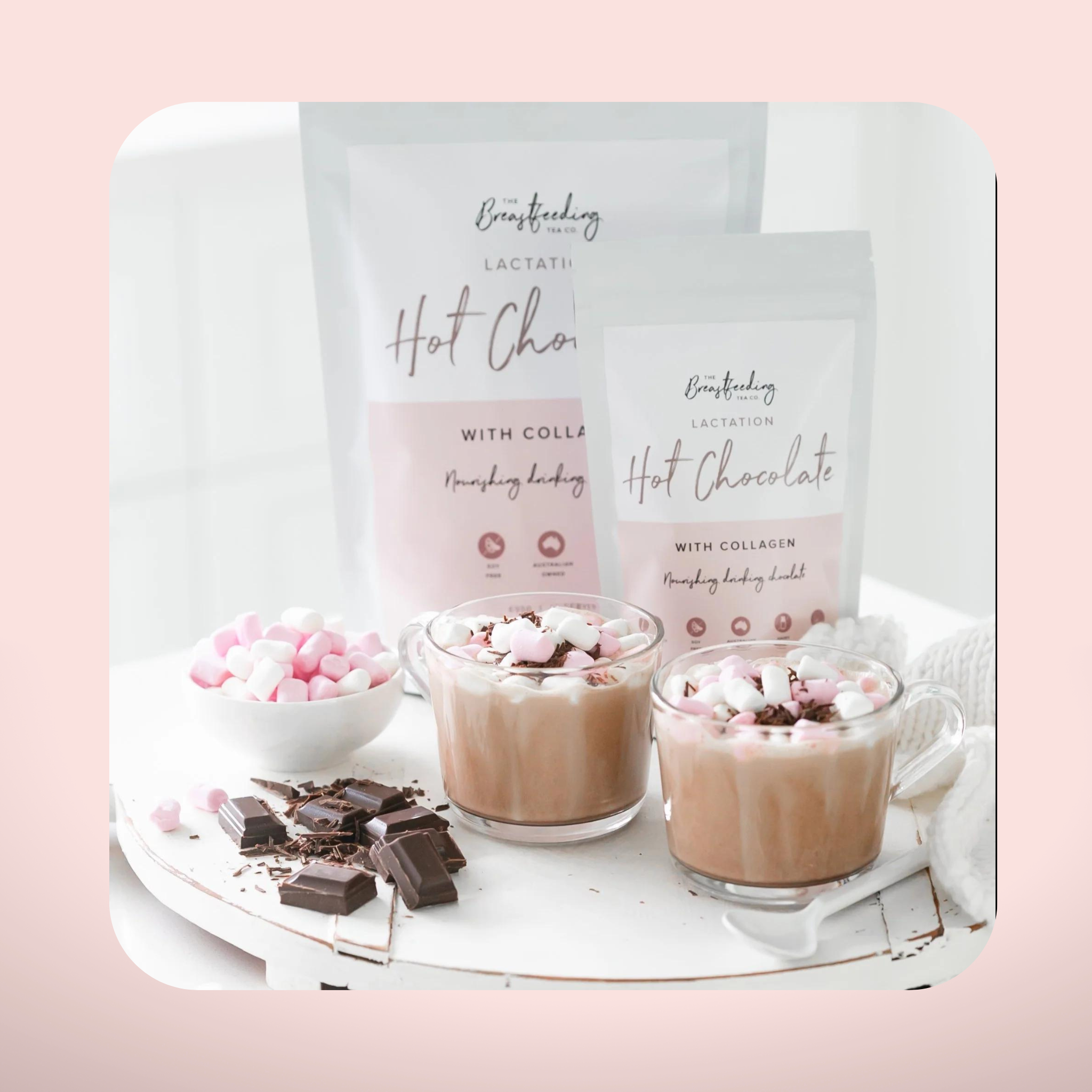 Hot chocolate by The Breastfeeding Tea Co